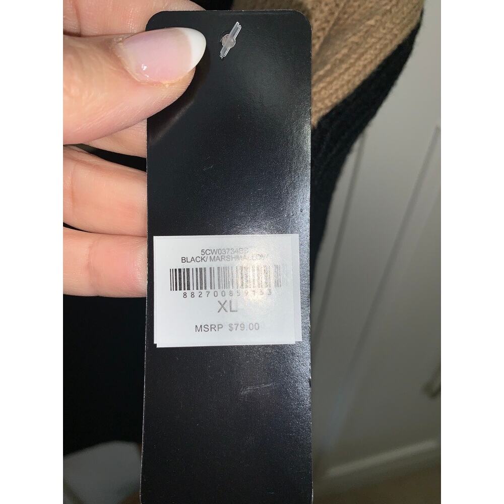 NWT Bebe Women's XL Color Block Mock Neck‎ Pullov… - image 5